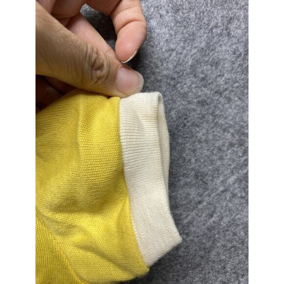 Carter's Shirt Baby 12 Months Yellow Toy Box Applique Rainbow Trim 70s 80s - Picture 6 of 12